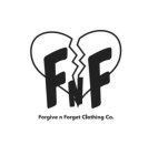 F N F FORGIVE N FORGET CLOTHING CO.