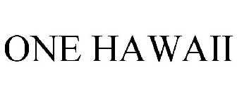 ONE HAWAII