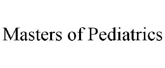 MASTERS OF PEDIATRICS