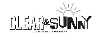 CLEAR & SUNNY CLOTHING COMPANY