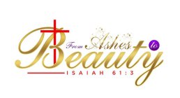 FROM ASHES TO BEAUTY ISAIAH 61:3