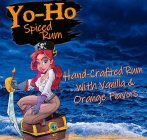 YO-HO SPICED RUM HAND-CRAFTED RUM WITH VANILLA & ORANGE FLAVORS