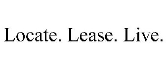 LOCATE. LEASE. LIVE.