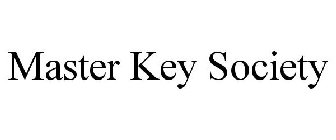 MASTER KEY SOCIETY