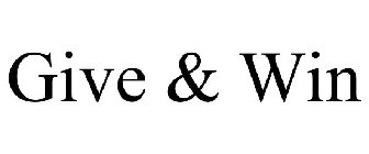 GIVE & WIN