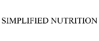 SIMPLIFIED NUTRITION