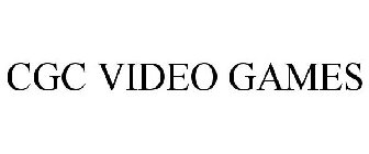 CGC VIDEO GAMES