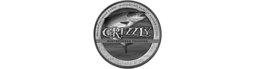 GRIZZLY OUTDOOR CORPS SUPPORTING HABITAT CONSERVATION WINTERGREEN POUCHES