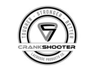 CS CRANKSHOOTER TOUGHER - STRONGER - BETTER LACROSSE PRODUCTS CO