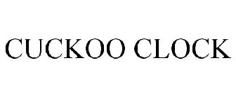 CUCKOO CLOCK