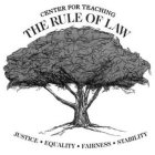 CENTER FOR TEACHING THE RULE OF LAW JUSTICE · EQUALITY · FAIRNESS ·  STABILITY