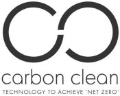 CC CARBON CLEAN TECHNOLOGY TO ACHIEVE 'NET ZERO'