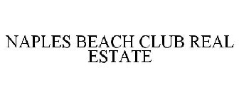 NAPLES BEACH CLUB REAL ESTATE