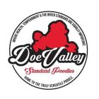 DOE VALLEY WHERE HEALTH, TEMPERAMENT & THE BREED STANDARD ARE EQUALLY IMPORTANT. STANDARD POODLES HOME TO THE TRULY VERSATILE POODLE.