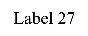 LABEL 27