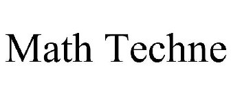 MATH TECHNE