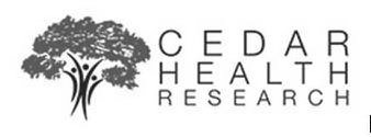 CEDAR HEALTH RESEARCH