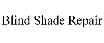 BLIND SHADE REPAIR