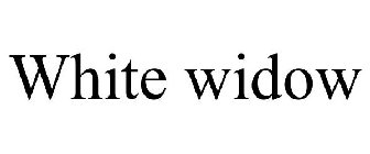 WHITE WIDOW