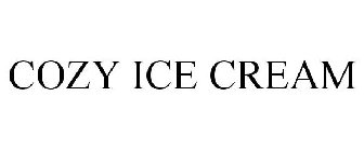 COZY ICE CREAM