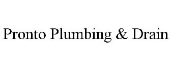 PRONTO PLUMBING & DRAIN