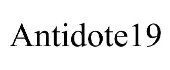 ANTIDOTE19