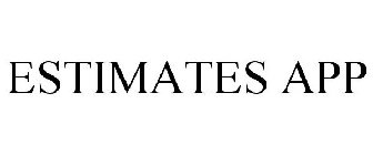 ESTIMATES APP