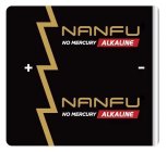 NANFU NO MERCURY ALKALINE NANFU NO MERCURY ALKALINE + -