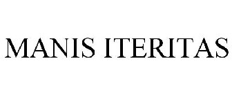 MANIS ITERITAS