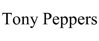 TONY PEPPERS