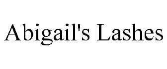 ABIGAIL'S LASHES