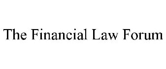THE FINANCIAL LAW FORUM