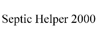 SEPTIC HELPER 2000