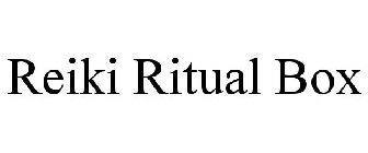 REIKI RITUAL BOX