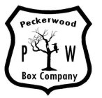PECKERWOOD, P, W, BOX COMPANY