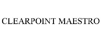 CLEARPOINT MAESTRO