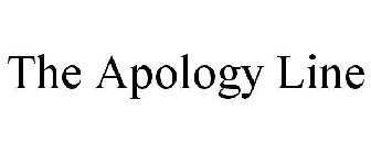 THE APOLOGY LINE