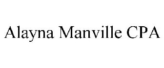 ALAYNA MANVILLE CPA