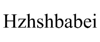 HZHSHBABEI