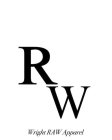 RW WRIGHT RAW APPAREL