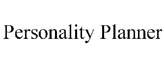 PERSONALITY PLANNER