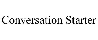 CONVERSATION STARTER