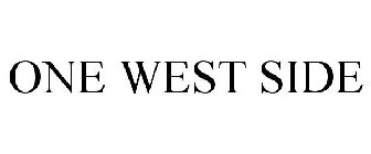 ONE WEST SIDE