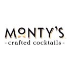 MONTY'S CRAFTED COCKTAILS