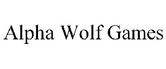 ALPHA WOLF GAMES