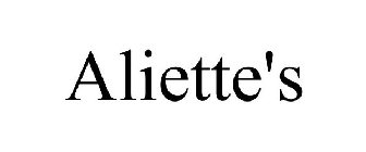 ALIETTE'S