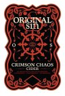 OS ORIGINAL SIN CRIMSON CHAOS CIDER NY APPLES WITH A MIX OF BLUEBERRIES RASPBERRIES STRAWBERRIES CRANBERRIES