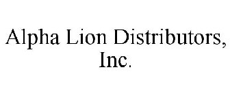 ALPHA LION DISTRIBUTORS, INC.