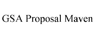 GSA PROPOSAL MAVEN