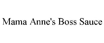 MAMA ANNE'S BOSS SAUCE